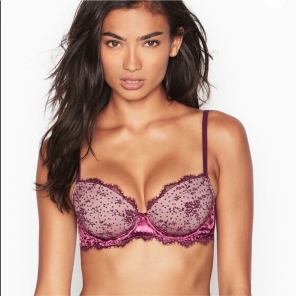 Victoria/'s Secret Dream Angels Lined Demi Bra NWT